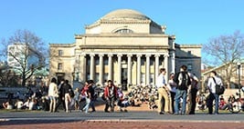 College walk in front of Low Library